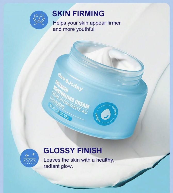 SlowSunday kollagénes hidratáló krém