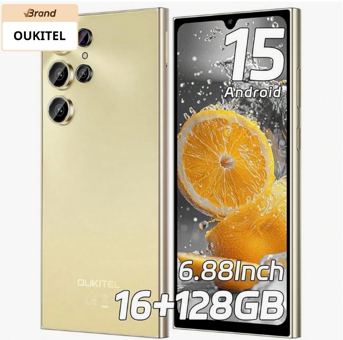 OUKITEL C61 Android 15 okostelefon