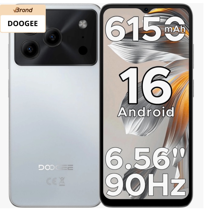 DOOGEE Note 56 Android 16 okostelefon