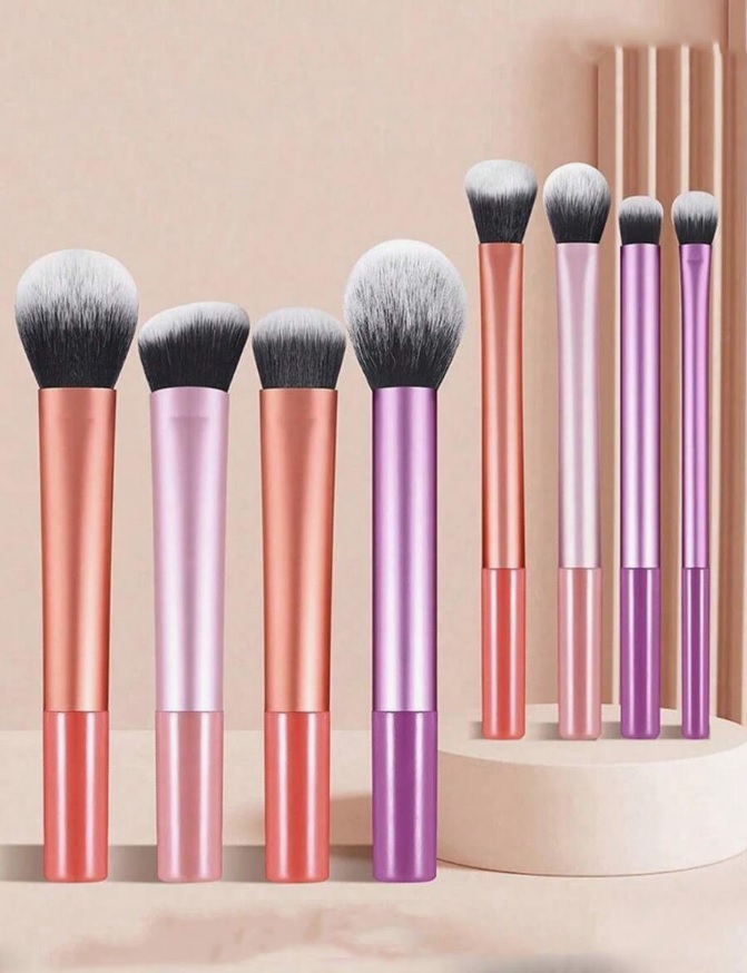 8 darabos professzionális sminkecset készlet