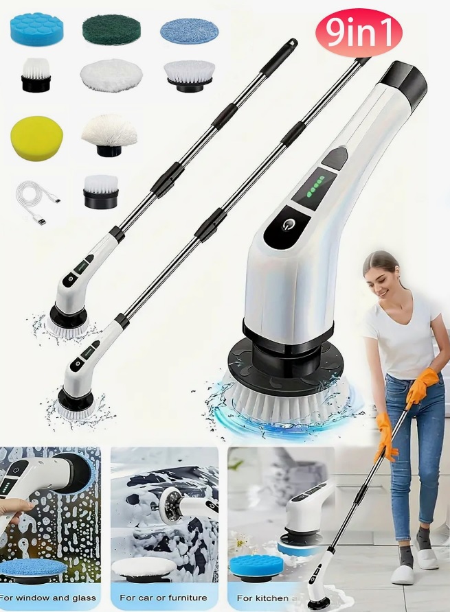 1 vezeték nélküli elektromos forgó tisztító