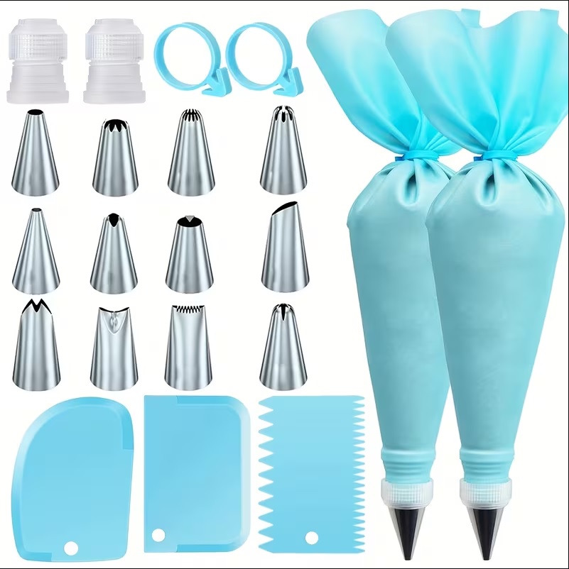 Tortadíszítő készlet